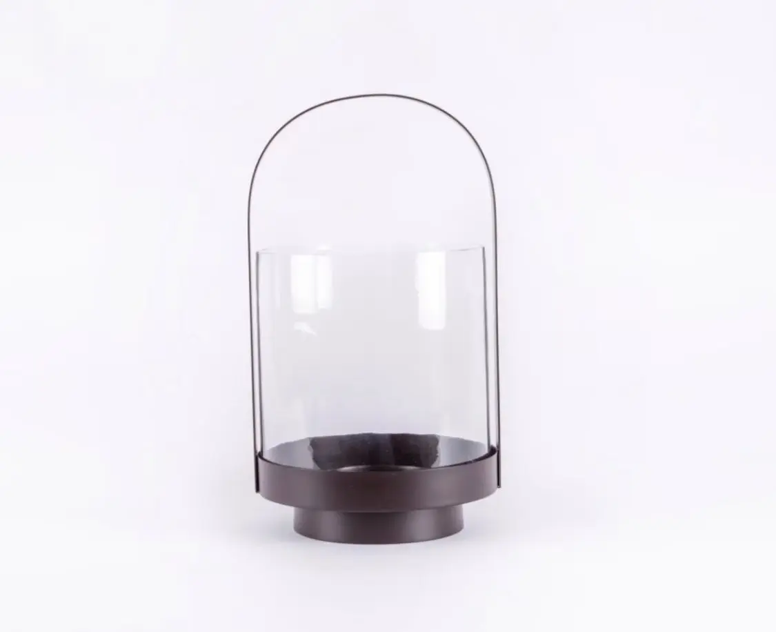 Glass Cloche Decorative Lantern — Handcrafted Export Product by NXTGENEXPORTS, Moradabad